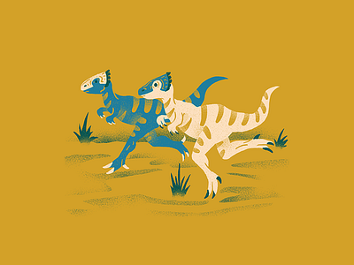 Dino Sketchbook - Goyocephale dinosaur editorial editorial illustration illustration procreate science texture