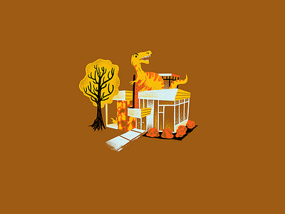 Mid Century Dinos - 05