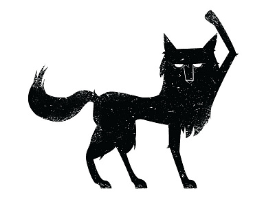 canis lupus illustration mrfox wolf
