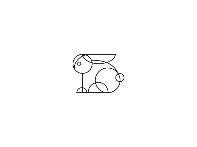 He Dead bunny dead work logo