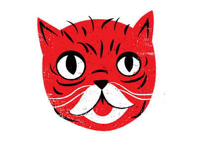 Bub cat famous illustration instagram little bub red