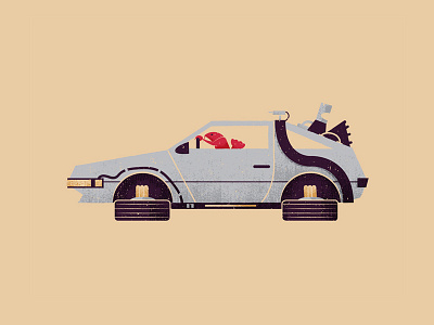 Illustrated Science 11 back to the future illustratedscience illustration lobster phldesign science scientist