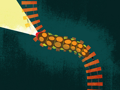 Illustrated Science 25 brazil bug editorial editorial illustration illustrated science illustration phl design science worm
