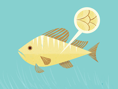 Illustrated Science 32 editorial editorial illustration fish illustratedscience illustration phldesign science