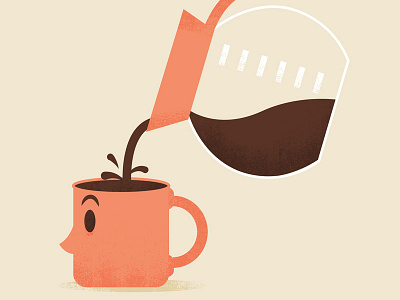 Illustrated Science 33 coffee editorial editorial illustration illustrated science illustration phldesign science