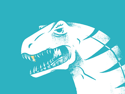 Illustrated Science 44 dinosaur illustratedscience illustration phldesign science tooth