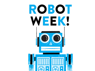 Illustrated Science Robot Week editorial editorial illustration illustraion illustrated science robot