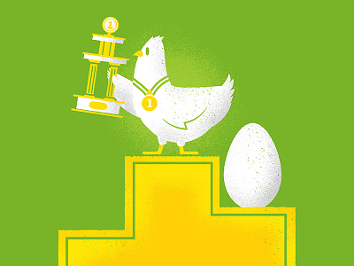 Illustrated Science 88 1st place chicken editorial editorial illustration illustraion illustrated science