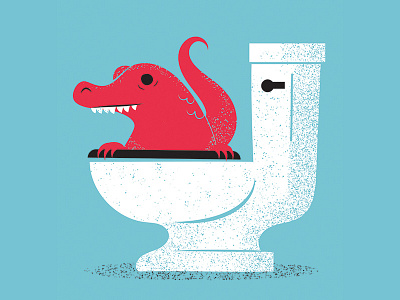 Logical Fallacies 02 alligator book book illustration editorial editorial illuatration editorial illustration illustration rejected toilet