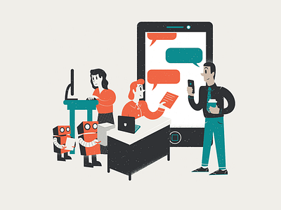 Bench.co website illustration 01