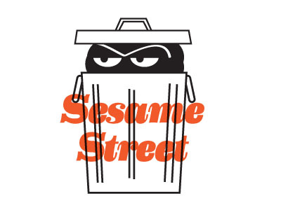 Sesame Street illustration sports