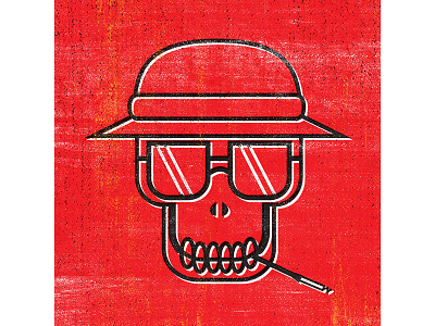 Fear & Loathing fear gonzo hunter s thompson illustration las vegas loathing skull