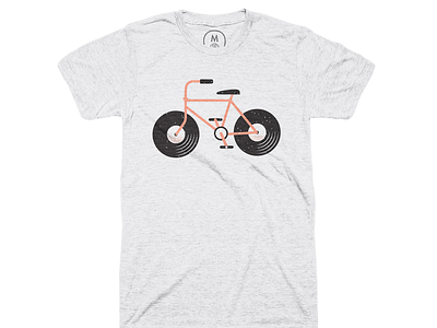 I LIKE TO RIDE MY BICYCLE - shirt bike cottonbureau ecord editorial editorial illustration illustration shirt vinyl