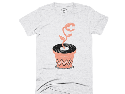 ROBERT PLANT - shirt cotton bureau illustration plant shirt venus flytrap