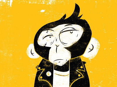 Punk Monkey illustration monkey punk