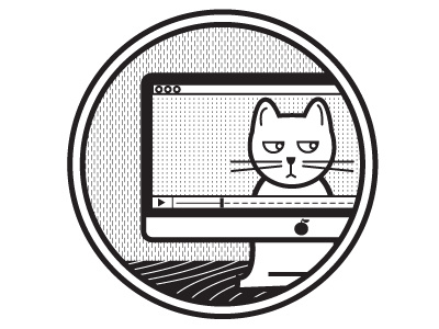 The Cat Video cats illustration internet