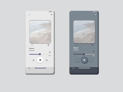 Music App design