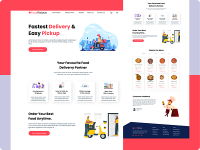 Online Food Delivery Website