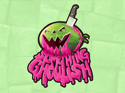 Something Ghoulish - Watermelon Illustration