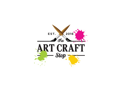 The Art Shop art brandidentity creative creativelogo designstudio gadget graphicdesign graphics logo logoinspiration startup upwork