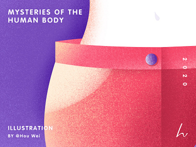 Poster Design - Mysteries of the human body art branding design girls illustration life lifestyle poster sketch woman