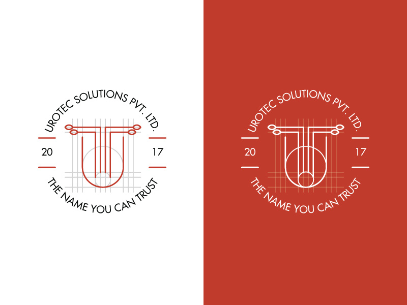 Urotec Solutions Pvt. Ltd jewellery logo vector illustration logo design