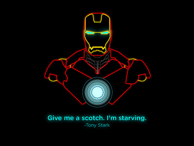 Iron Man avengers design fireworks icon iron man line art marvel stark tony stark