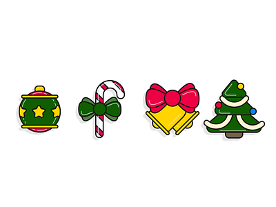 Christmas Icon adobeillustrator christmas icons design designeryogesh dribbble flat flat design icon illustration logo vector