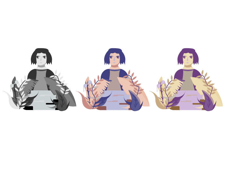 Color test shot