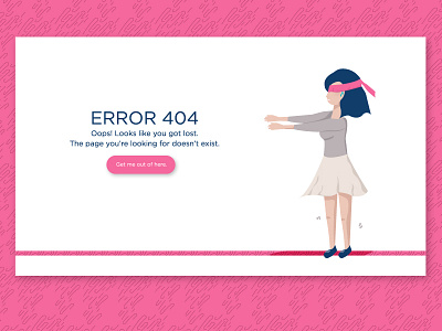 Error 404 Illustration