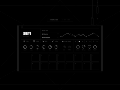 Z89 synth ui website