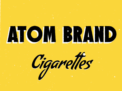 Atom Brand Cigarettes atom brand cigarettes fictional kills movie prop smoking tarantino