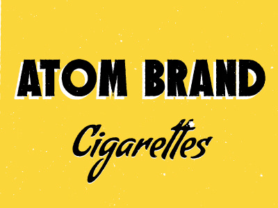 Atom Brand Cigarettes