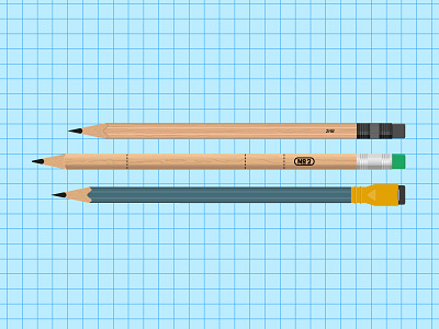 Pen to the Cil american graph graphite illustration pencil