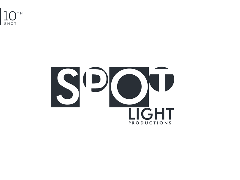 Spotlight Productions l Mockup Logo by Jared Endaya on Dribbble