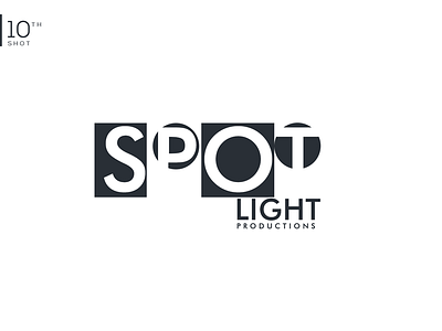 Spotlight Productions l Mockup Logo design logo simple