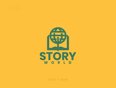 Story world branding design icon illustration logo logodesign typography vector