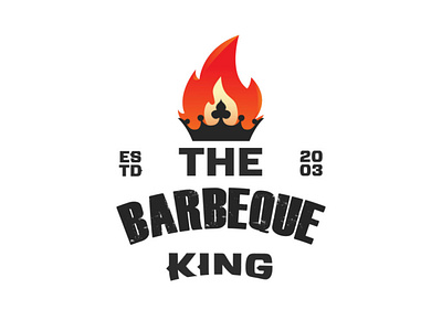 BBQ Logo concept branding design flat logo graphic design illustration logo minimal ui vector