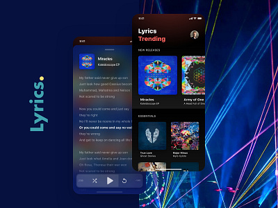 Lyrics app