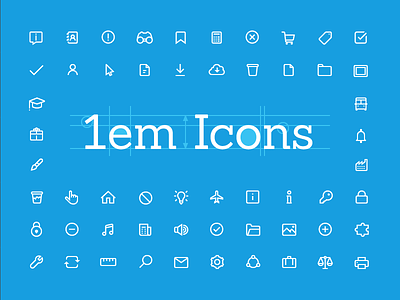1em Icons