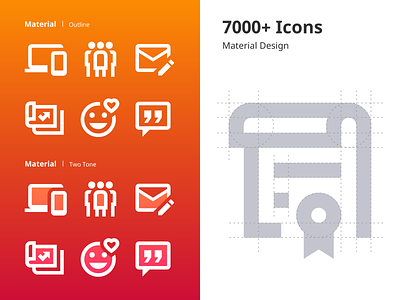 Material Icons design tools flat icons graphic design icon icons line icons material ui ux vector icons