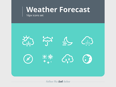 Weather Forecast Icons