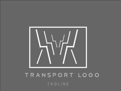 transit logo icon illustration logo vector