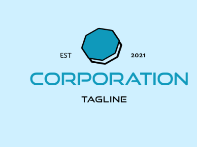 corporation branding icon illustration logo vector