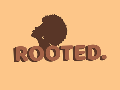 Rooted Hair Care: Primary Logo