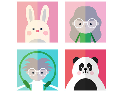 Avatar avatar character icons illustration people