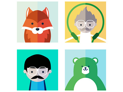 Avatar avatar character icons illustration people