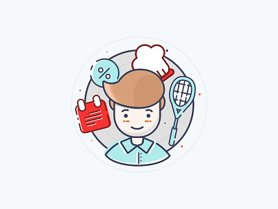 Icon avatar character icons illustration people