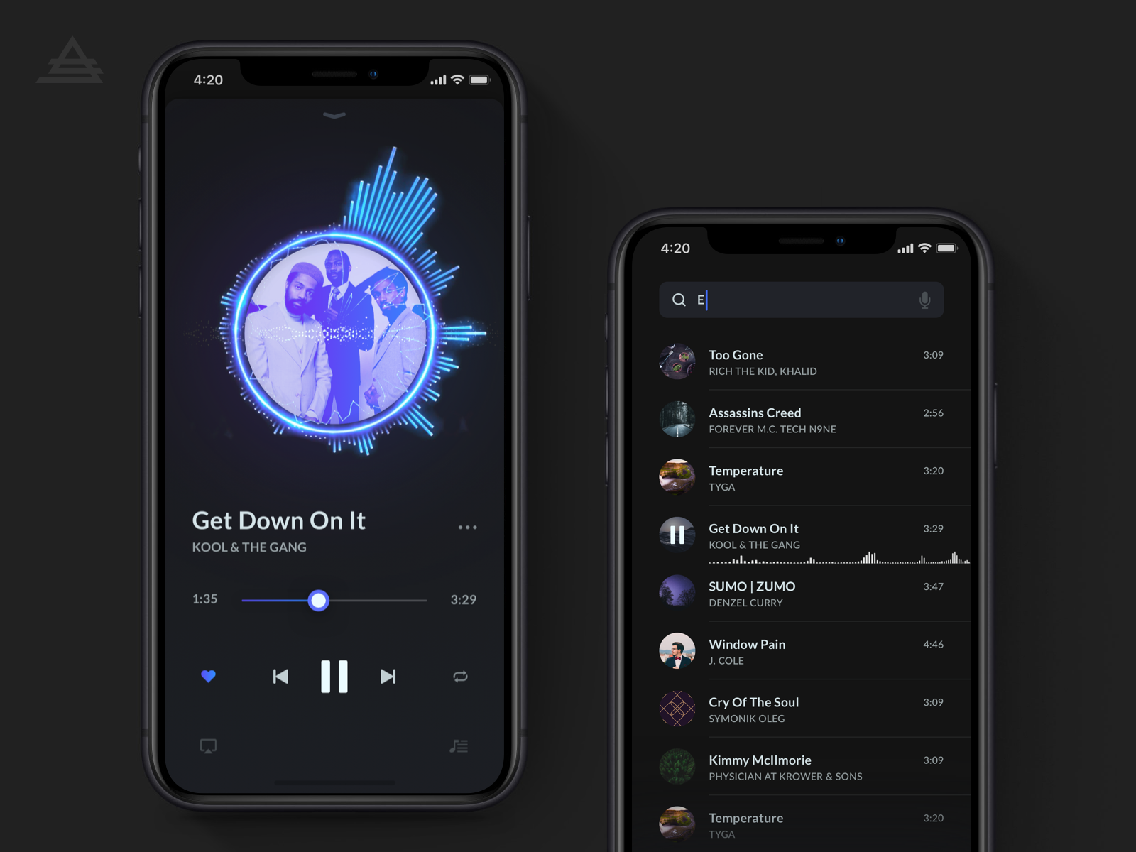 Ios приложении музыка. Музыкальный плеер приложение. IOS Music Player. Интерфейс музыкального приложения. Плеер IOS.