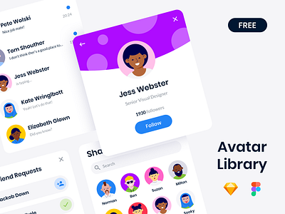 Free Avatar Library